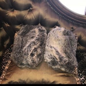 Faux Fur Leg Warmers